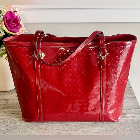 Authentic GUCCI Micro GG Large tote - Picture 16 of 17